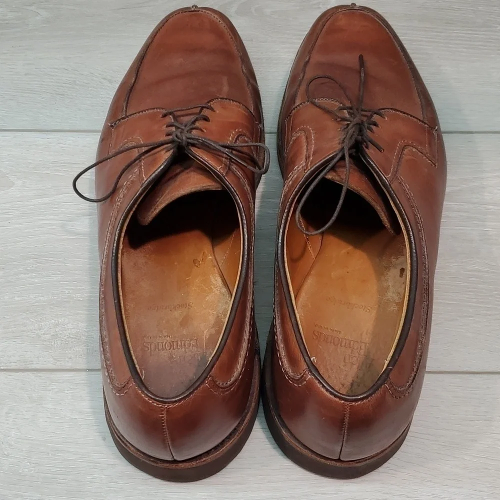 Allen Edmonds Mens Stockbridge 54190 Oxford Loafer Slip on shoes sz 12 D